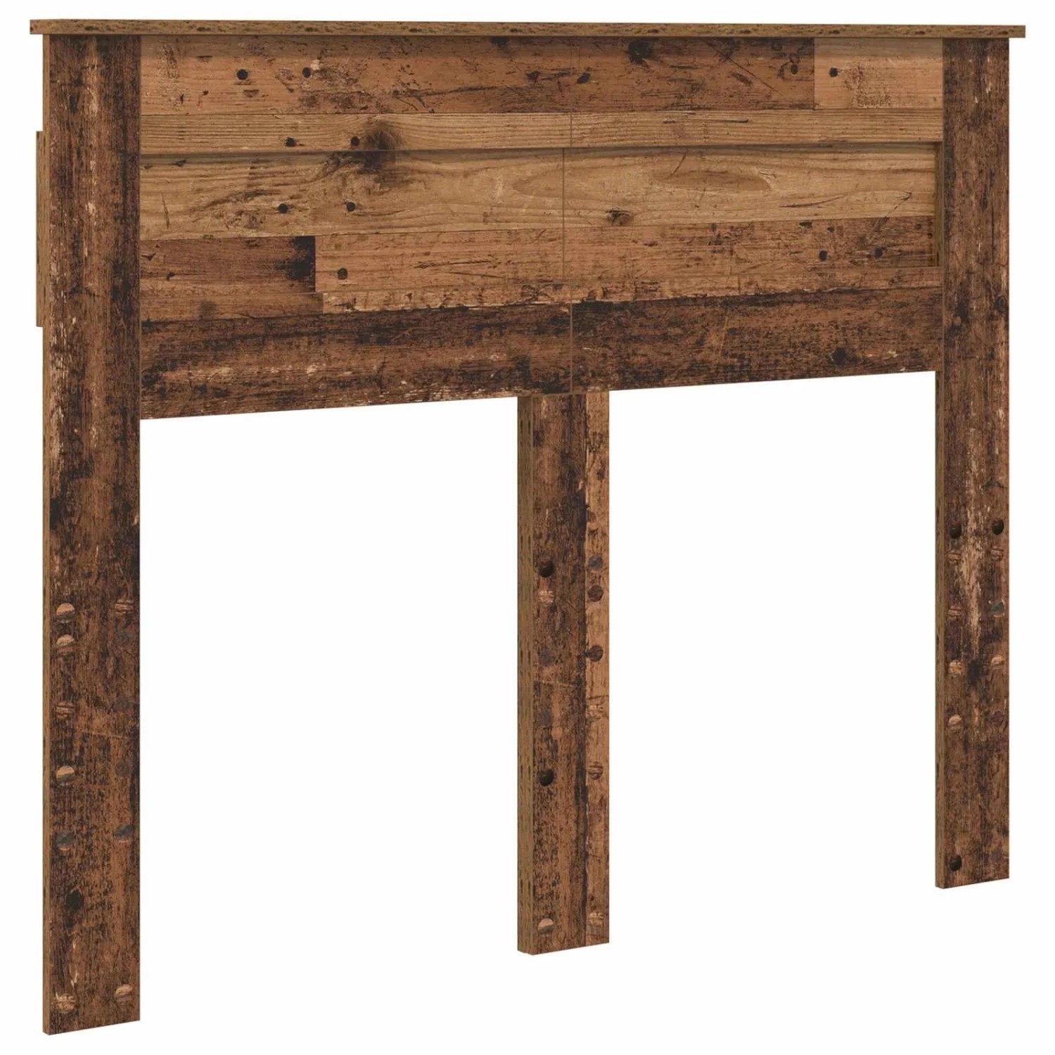 vidaXL Kopfteil mit Kopfteil Altholz 135 cm Holzwerkstoff 888123