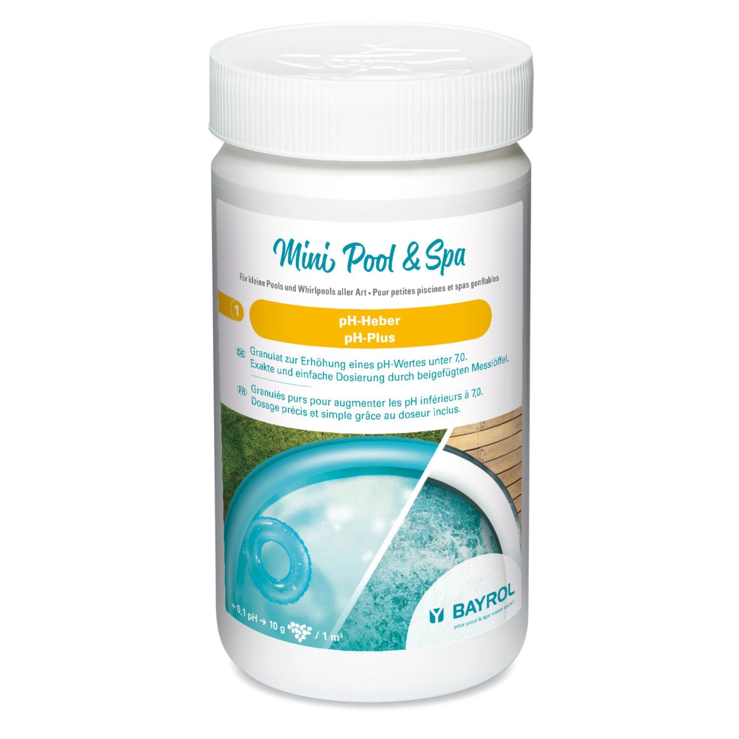 Bayrol Mini Pool & Spa pH-Heber 1 kg