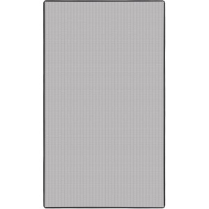 Insektenschutzfenster mit Keder, 130x150cm, Fiberglasgewebe, anthrazit, für Fensterrahmen.