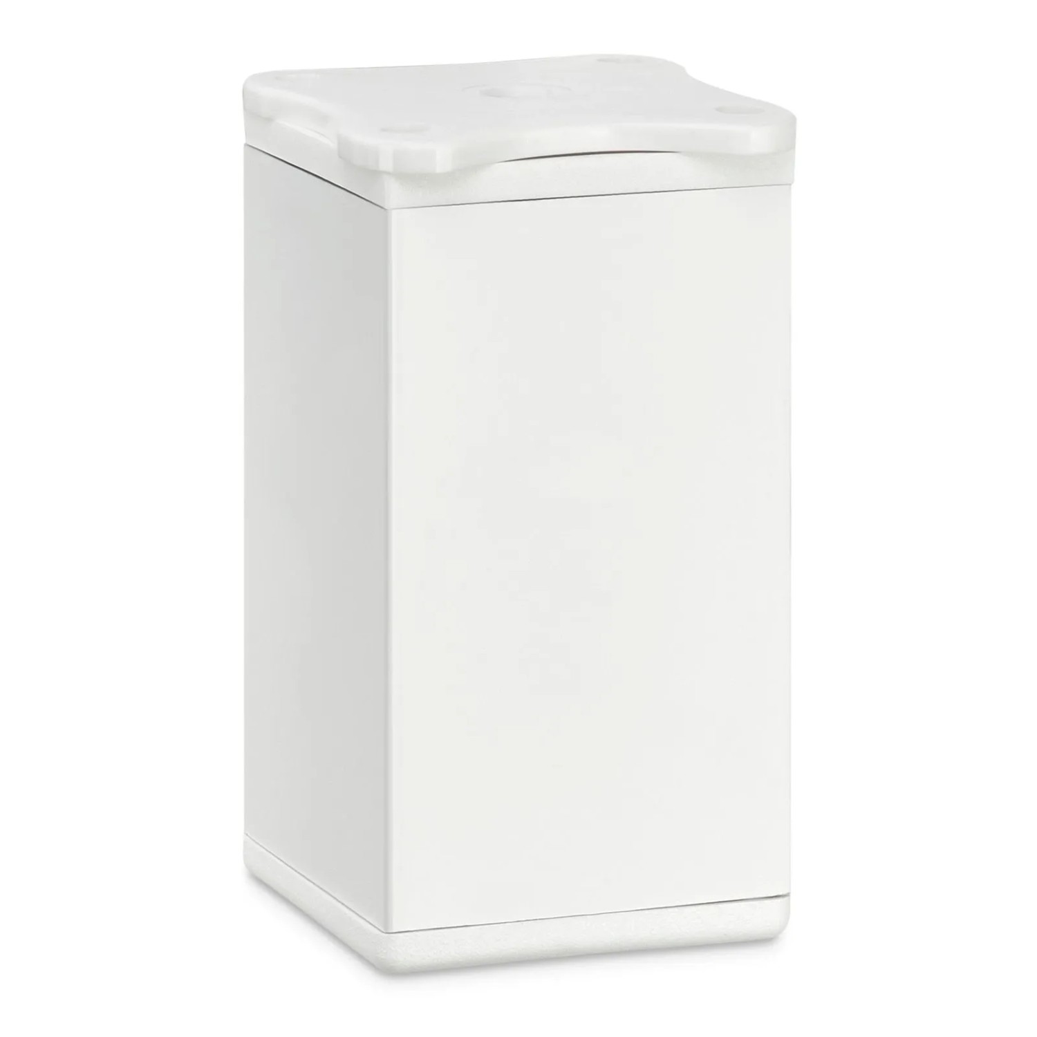 SOTECH Möbelfuß DAK IV 40 x 40 mm Höhe 80 mm Weiß Höhenverstellbar