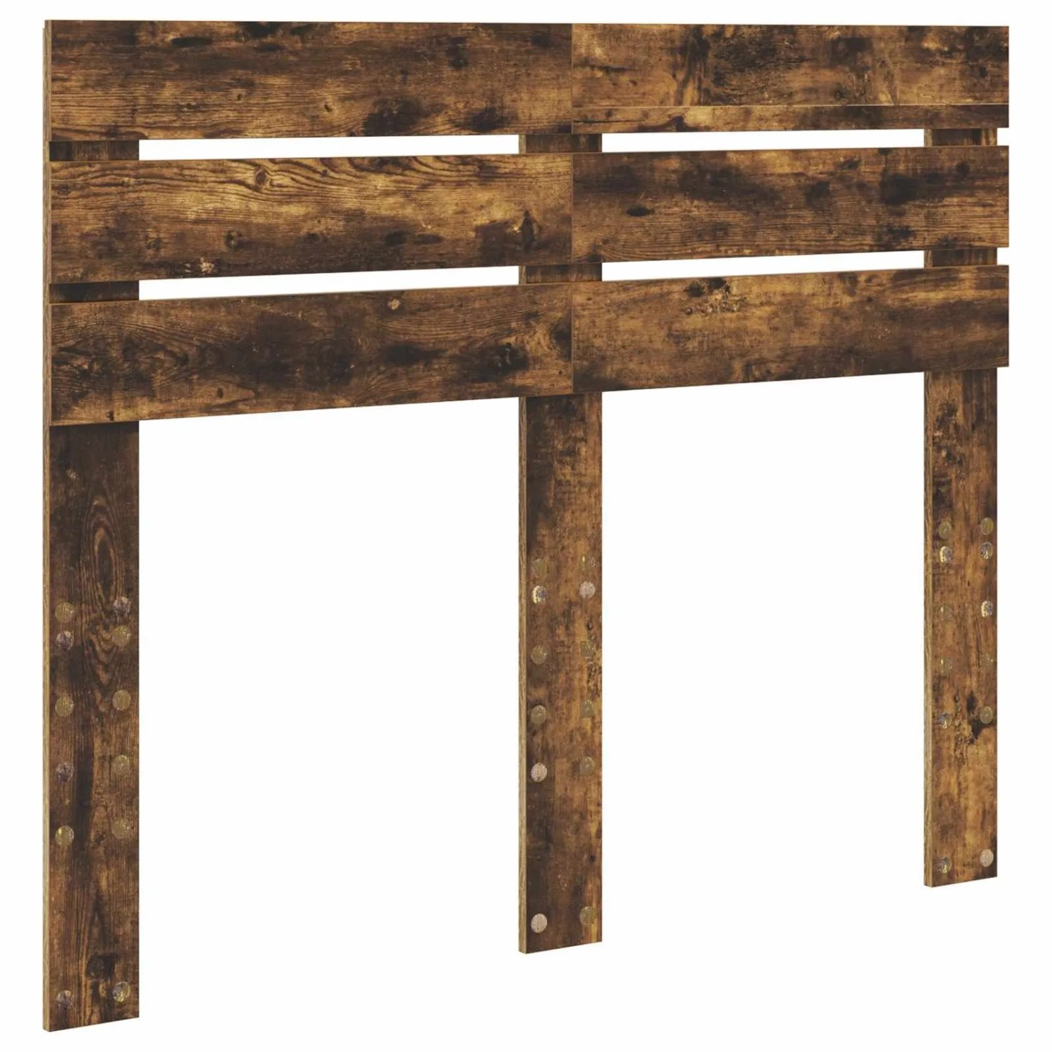 vidaXL Kopfteil mit Kopfteil Geräucherte Eiche 120 cm Holzwerkstoff 888217