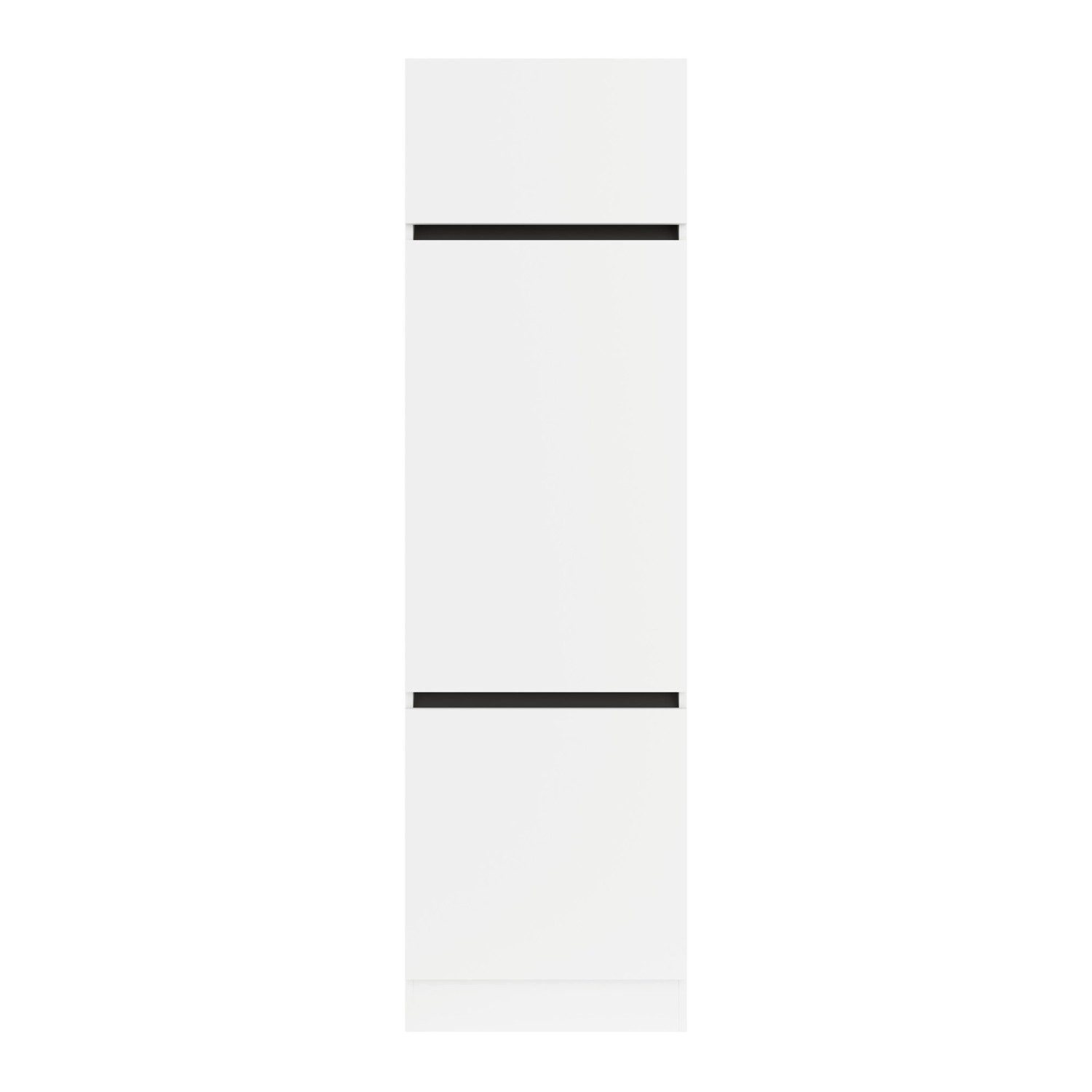 Optifit Hochschrank f. Kühlschrank 60 x 206,8 x 57,1 cm Luca932 Weiß  Anthrazit kaufen bei OBI | Hochschränke