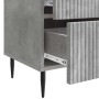 vidaXL Nachttisch 2 Stk Betongrau 43 x 34,5 x 47,5 cm Holzwerkstoff 894762_9