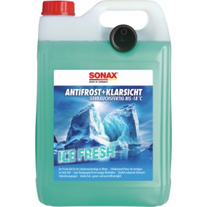 Kanister Sonax Scheibenreiniger Ice Fresh Antifrost 5 l, gebrauchsfertig bis -18°C.