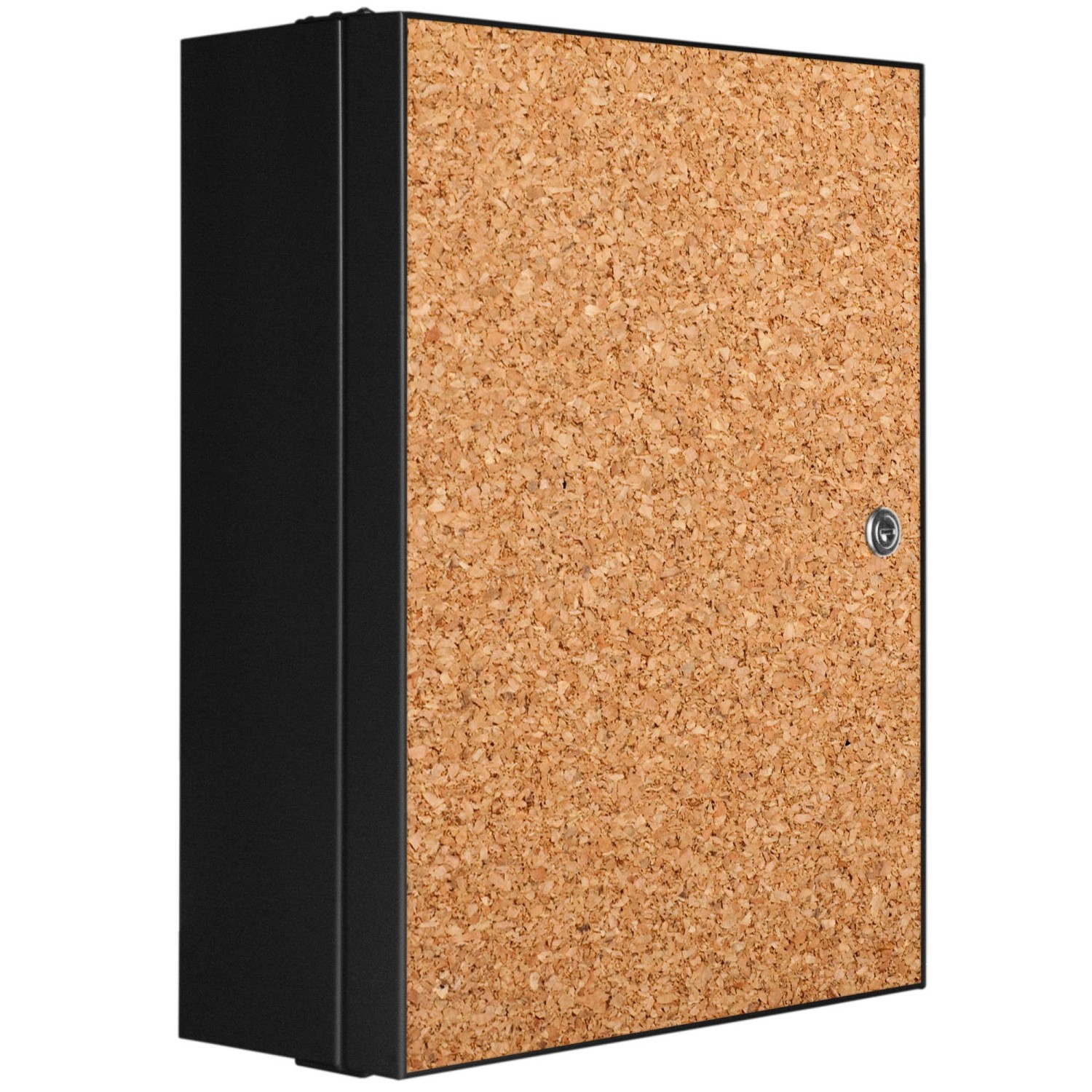 Banjado XXL Medizinschrank Abschliessbar 35x46x15cm Arzneischrank Anthrazit günstig online kaufen