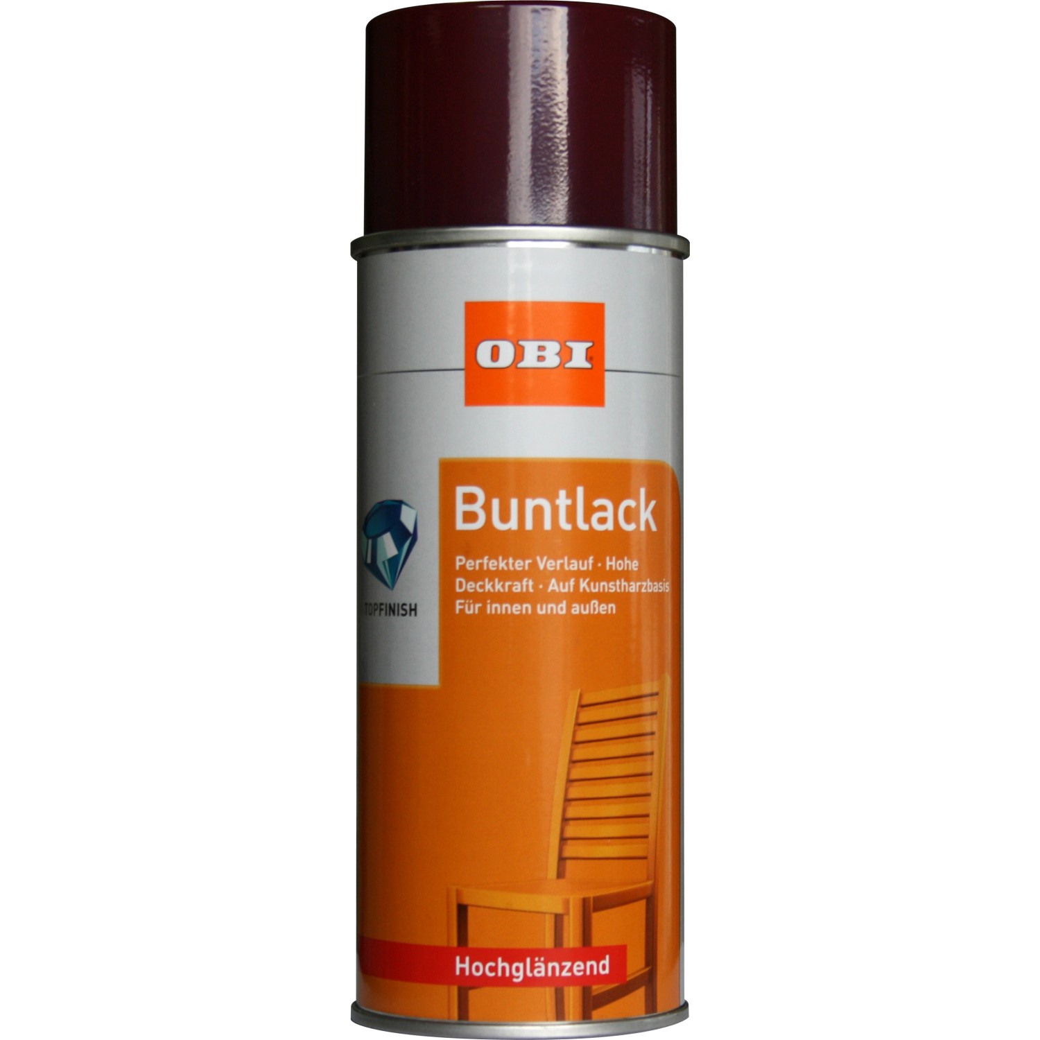 OBI Buntlack Spray Bordeauxrot hochglänzend 400 ml