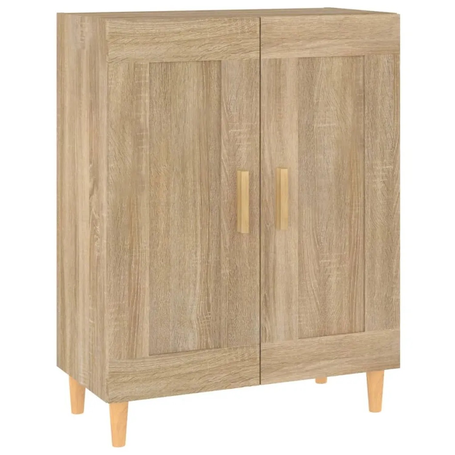 vidaXL Sideboard Sonoma-Eiche 69,5x34x90 cm Holzwerkstoff 812135