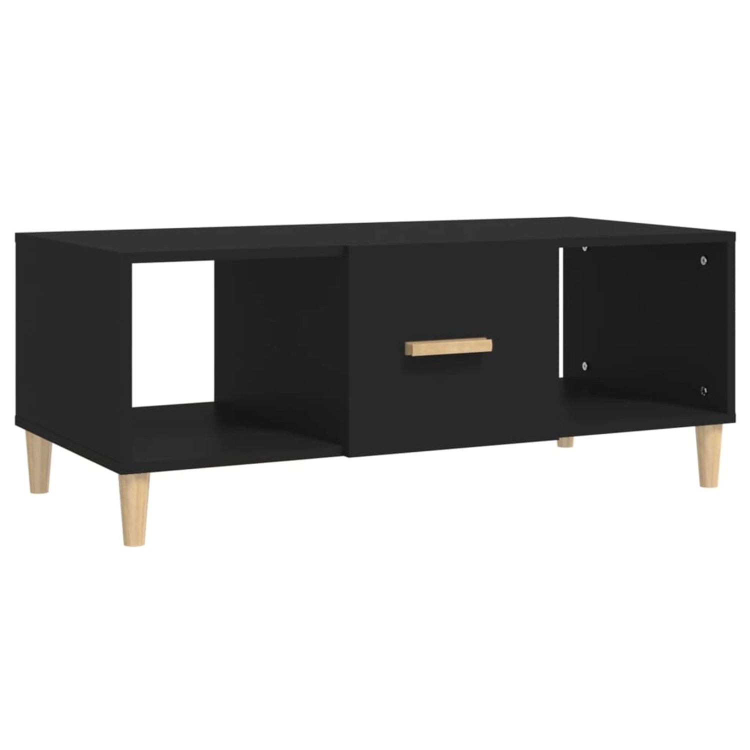 Vidaxl Couchtisch Schwarz 102x50x40 Cm Holzwerkstoff günstig online kaufen