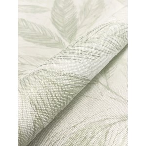 Newroom Vliestapete Denisa Creme Blätter Skandinavisch Strukturiert FSC®