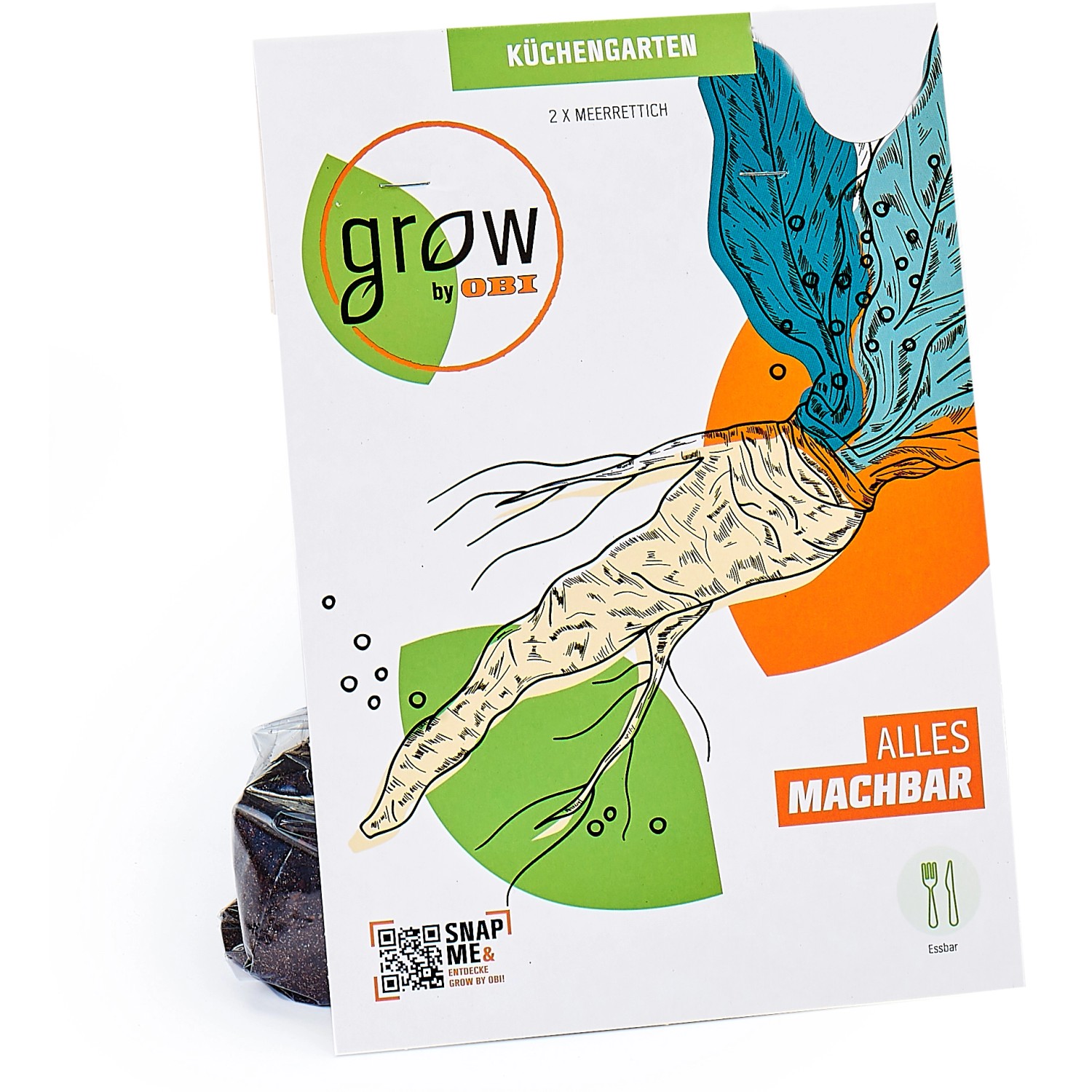 GROW by OBI Küchen Garten "Meerrettich" Weiß/Grün kaufen bei OBI