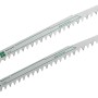 2 LUX Säbelsägeblätter Comfort für Grünholz, grobe Zahnung.