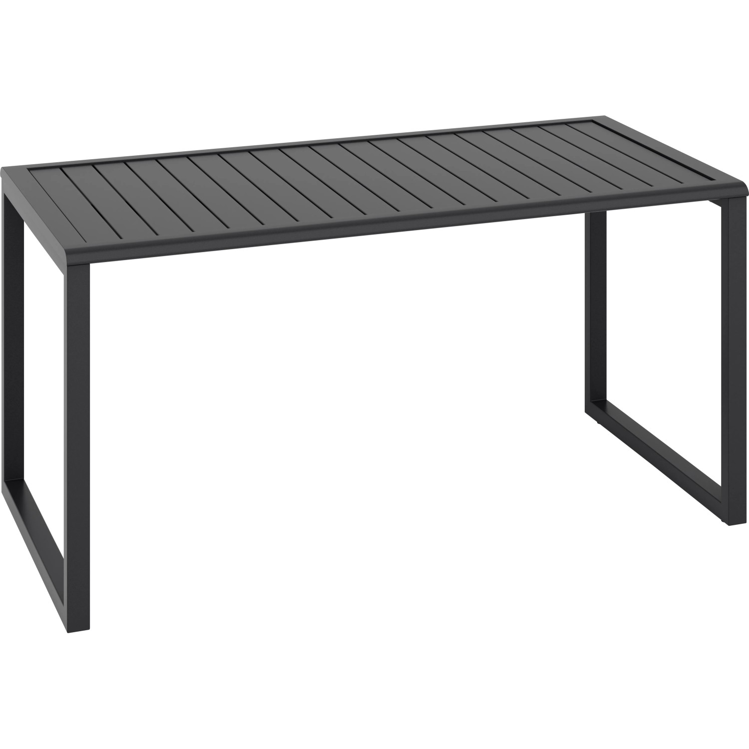 Esstisch aus der Lounge-Set Tamworth Serie, Aluminium, anthrazit-grau.