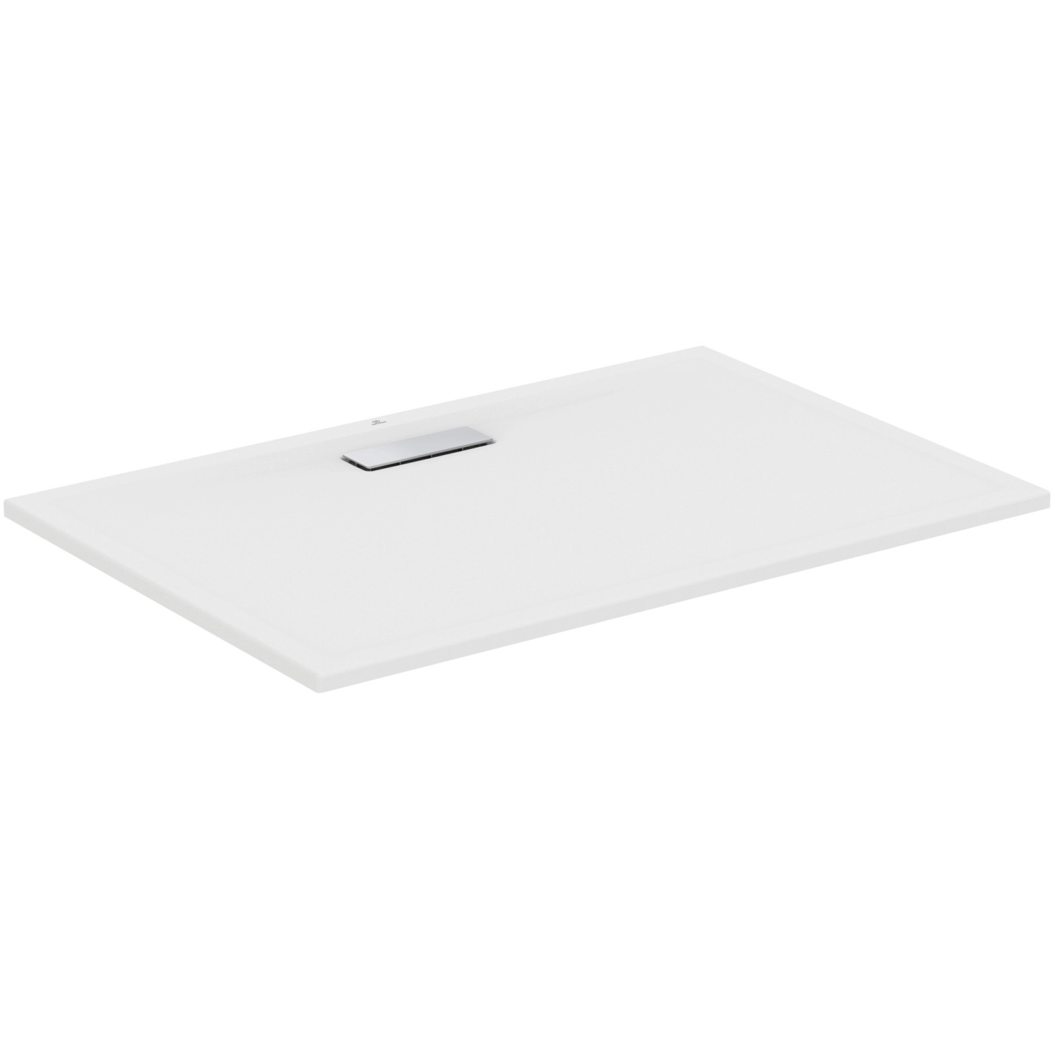 Ideal Standard Rechteck-Duschwanne Ultra Flat New 120x80 cm Seidenweiß