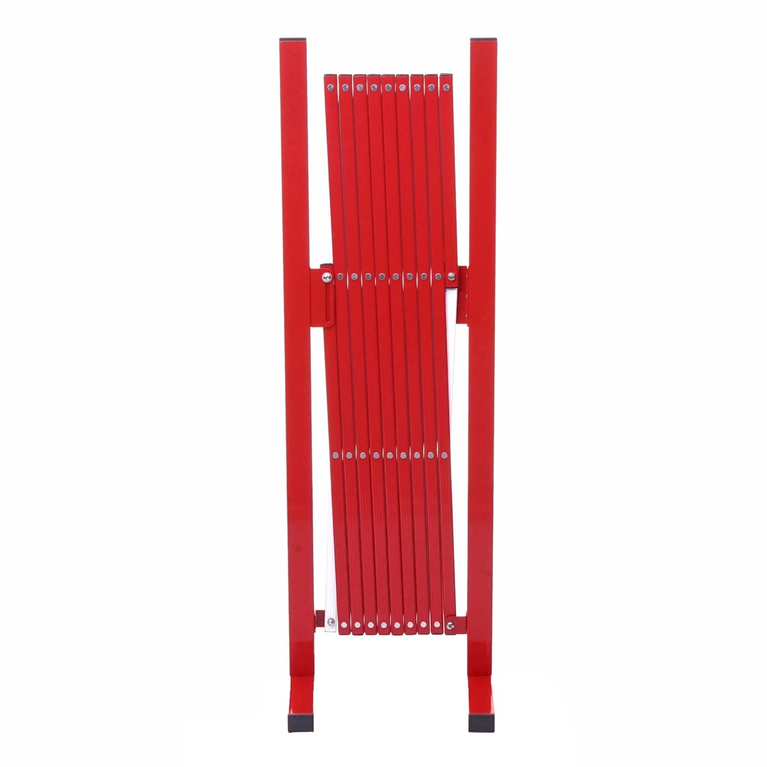 MCW Absperrgitter B34 Scherengitter Zaun Schutzgitter ausziehbar Alu