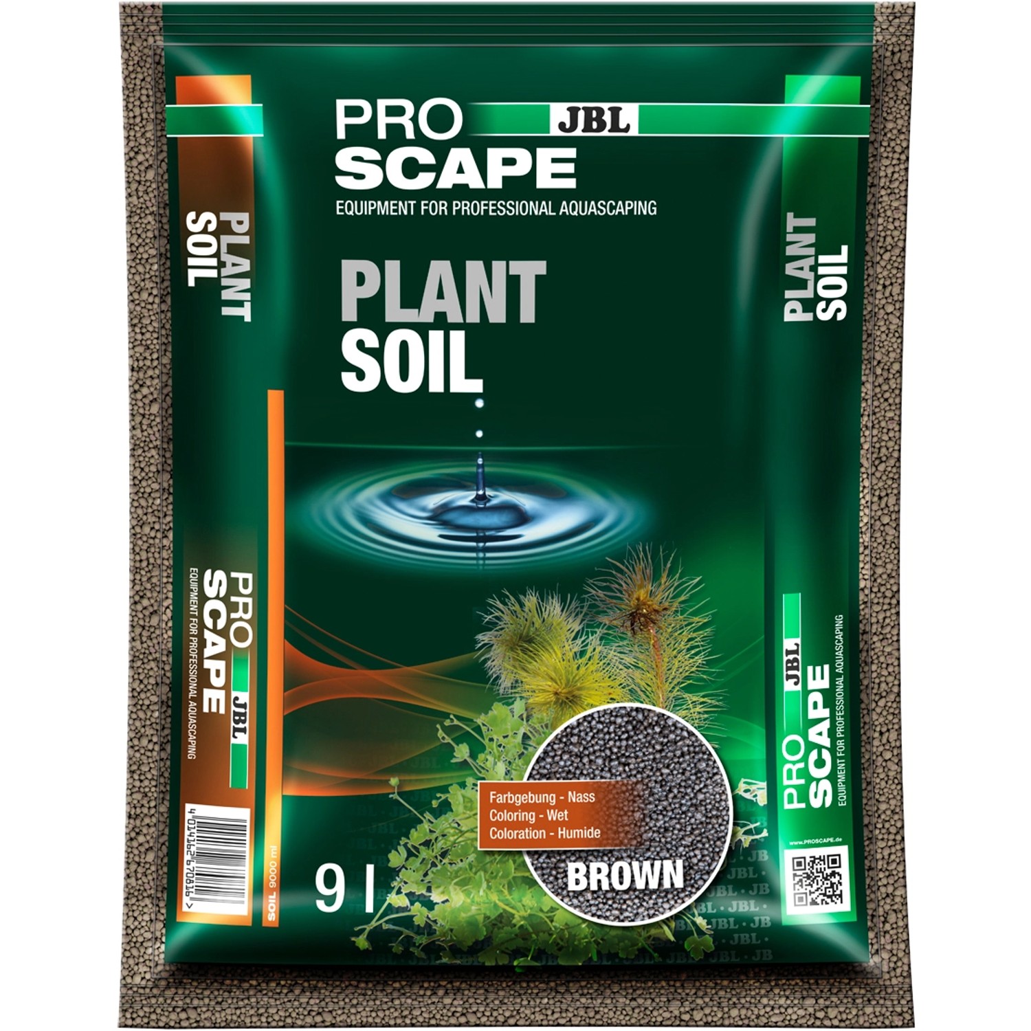 JBL Bodengrund ProScape Plant Soil Braun 9 l