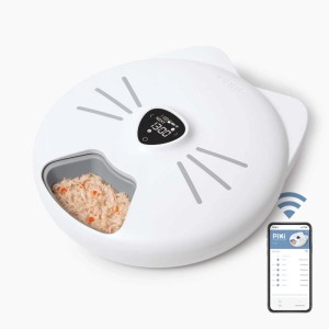 Catit Smart Futterautomat Pixi für 6 Mahlzeiten, mit App steuerbar, inklusive Kühlakkus.