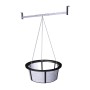 4rain Flachtank-Paket Flat S 6.000 l: Filterkorb mit Halterung und Kette zur Montage im Erdtank.