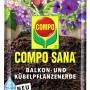 Sack Compo Sana Balkon- und Kübelpflanzenerde, 70L, mit Blumenabbildung.