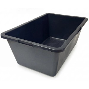 BigDean Mörtelwanne 80 Liter 78 x 47 x 30 cm Eckig Pflanztopf Miniteich