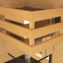 Detailaufnahme Saunaofen mit Steinen der Weka Massivholzsauna Valida Eck 1.8 Sparset