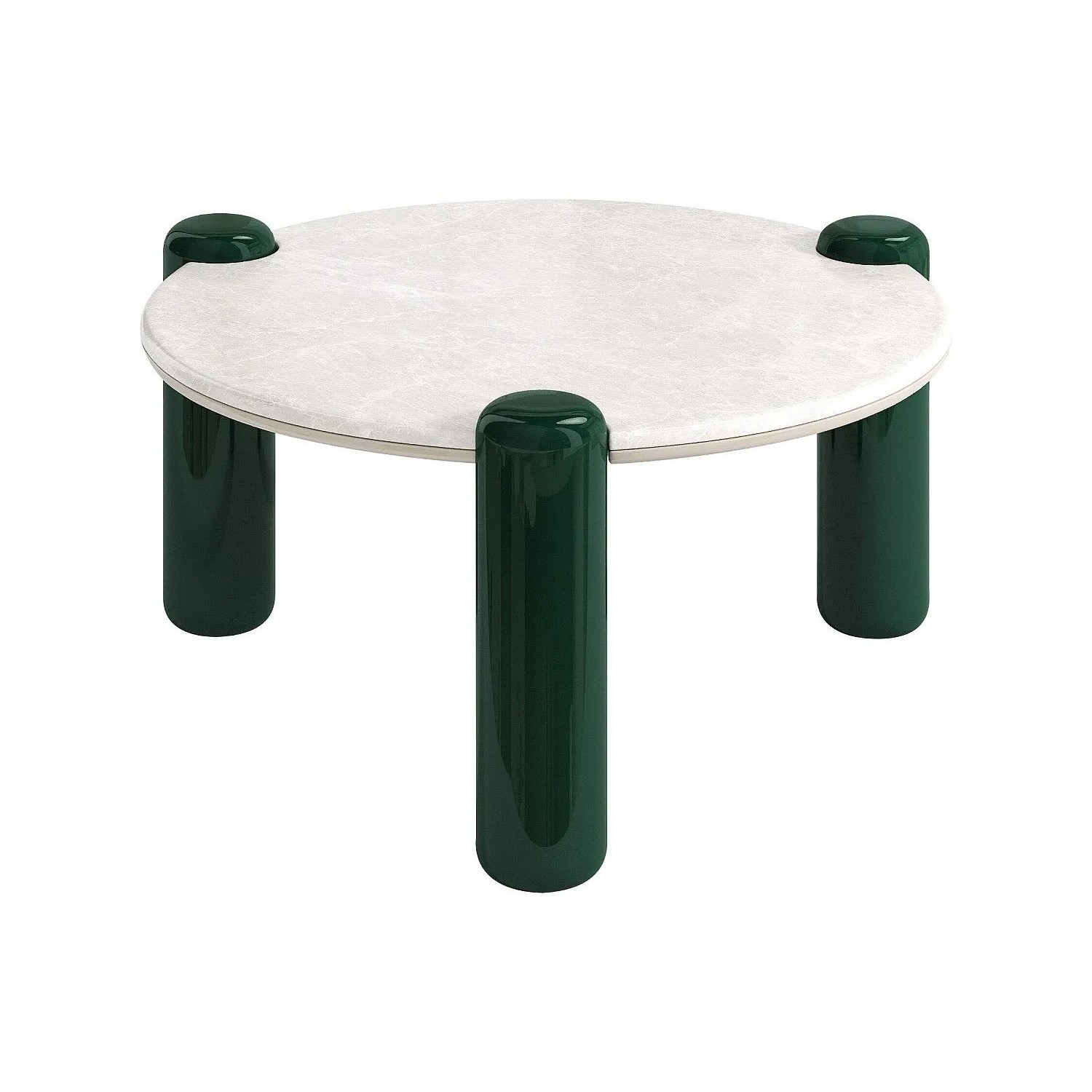 Vente-unique Couchtisch Narodi Weiß 90 cm