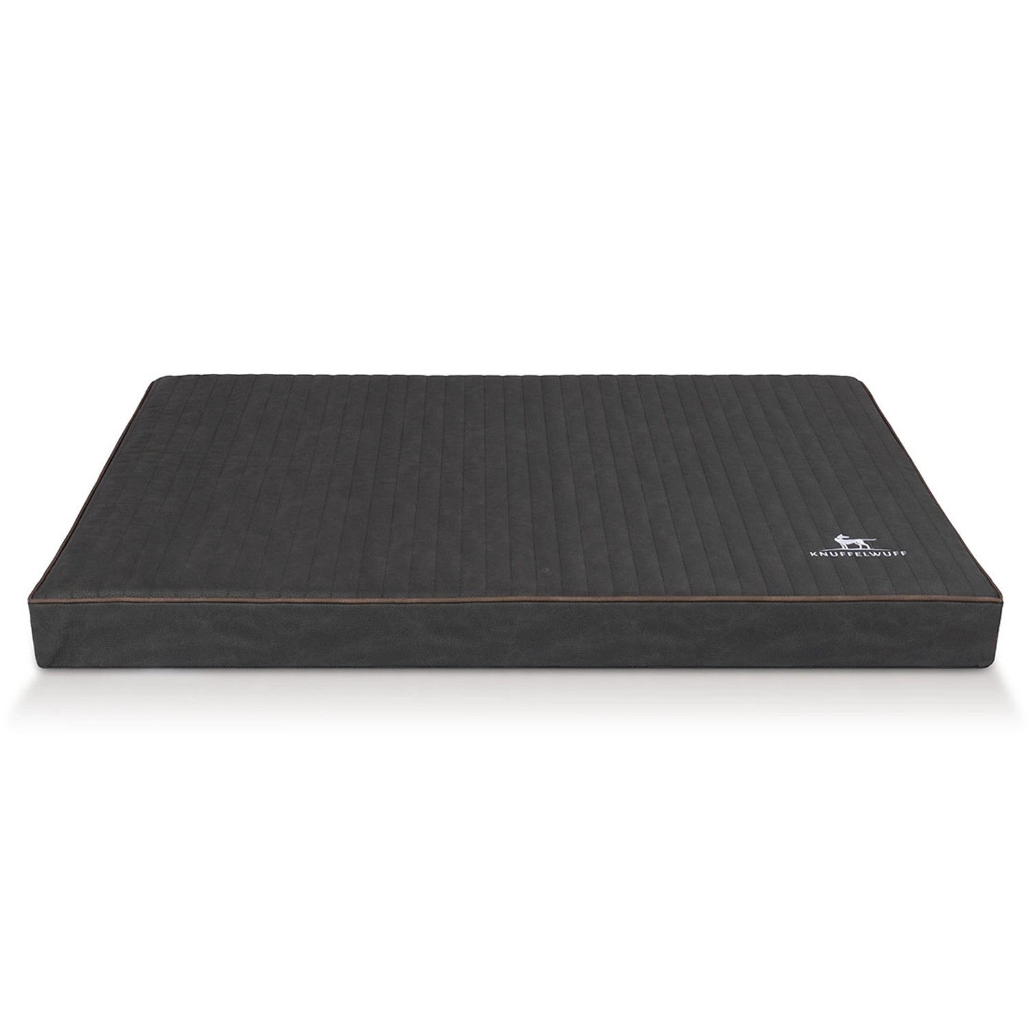 Knuffelwuff Hundematte Palomino Orthopädisch Kunstleder XXXL 135 x 90 Schwarz