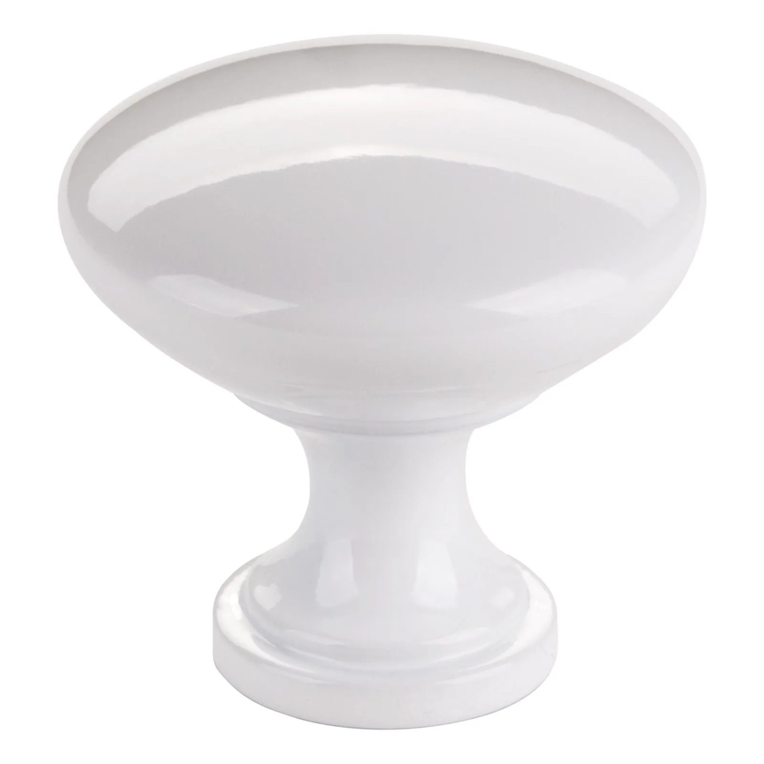 SOTECH Möbelknopf SASCHA Ø30 mm Weiß Glänzend