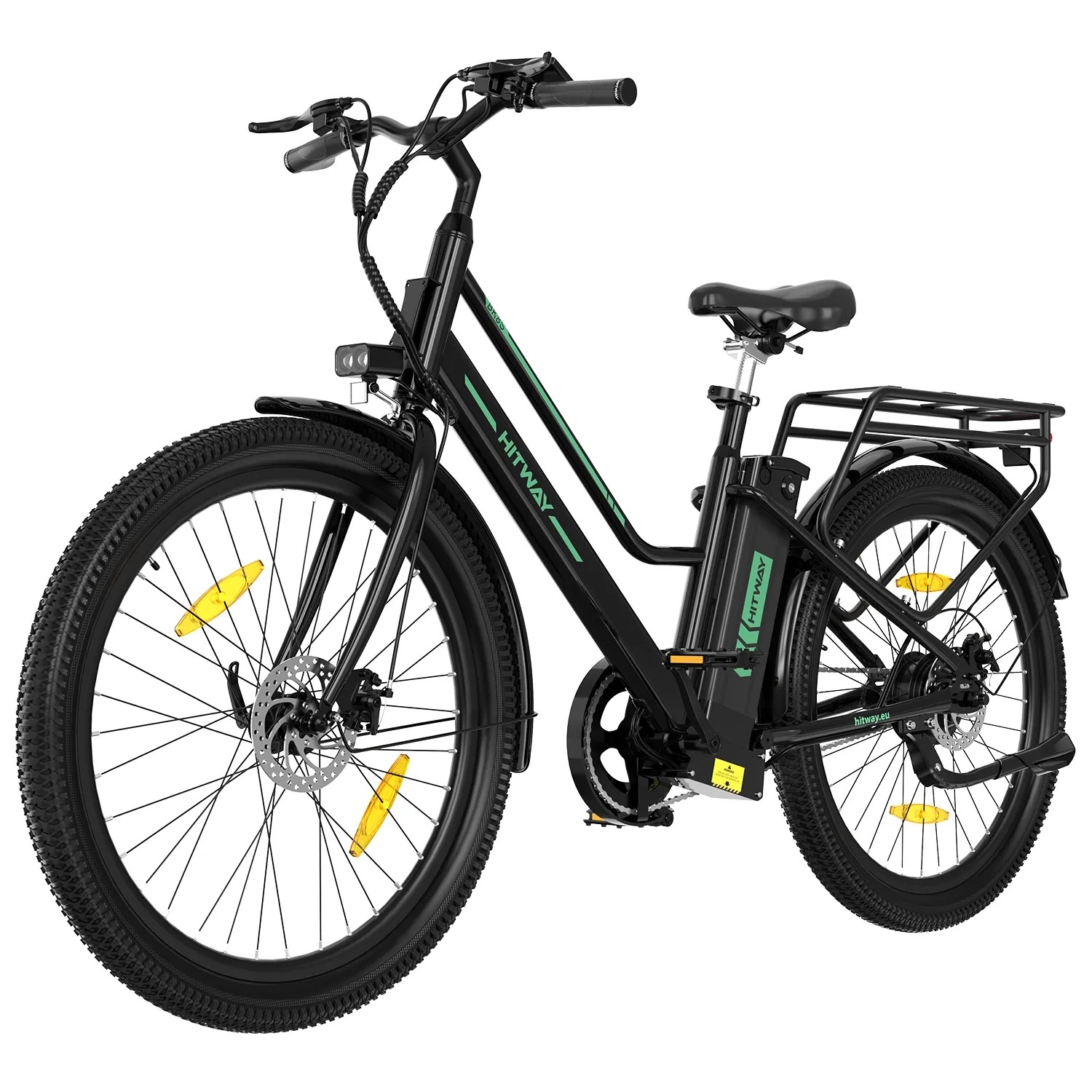 HITWAY E-Bike BK8SL 27,5 Zoll Pedelec 13Ah Akku Reichweite 50-100KM 250W Elektrofahrrad