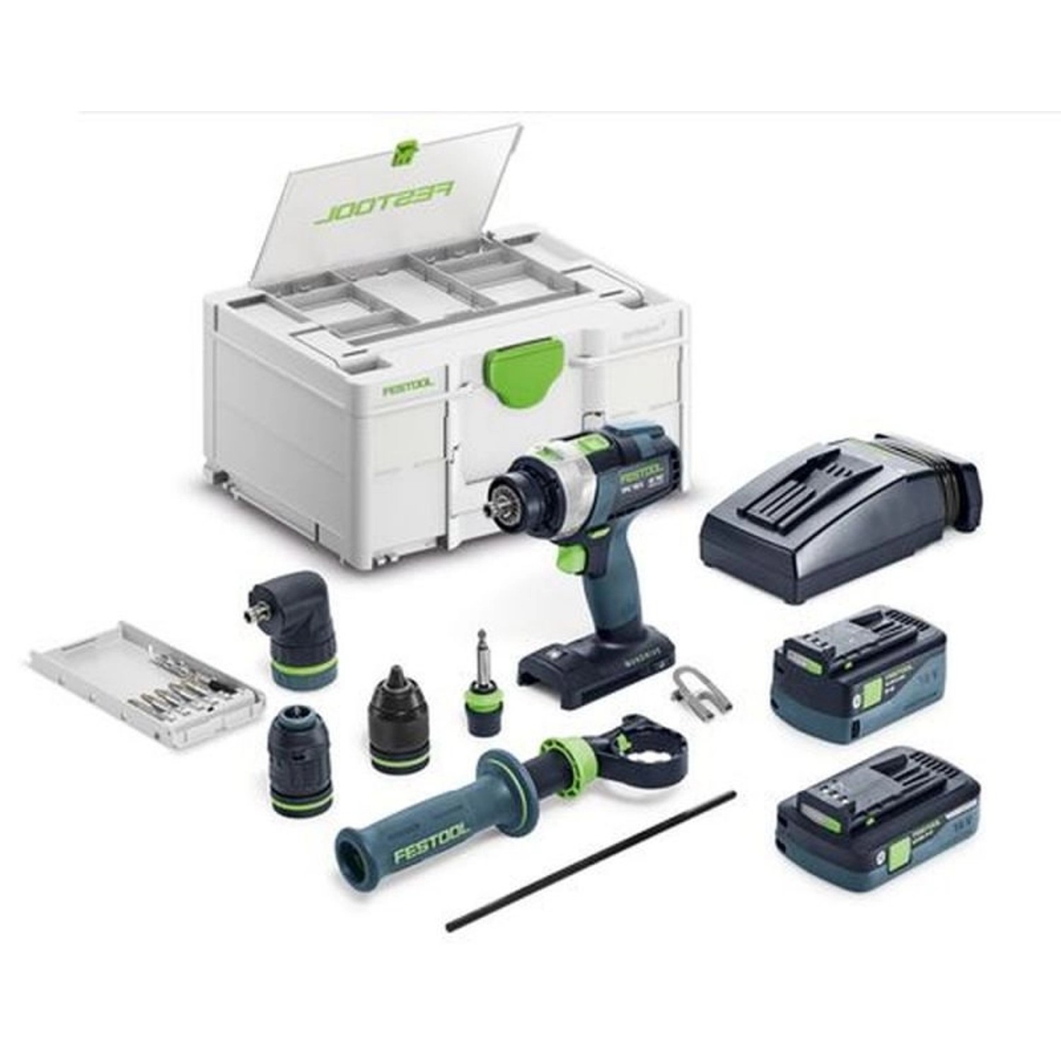 Festool Akku-Schlagbohrschrauber TPC 18/4 5,0/4,0 I-Set/XL QUADRIVE - 57762 günstig online kaufen