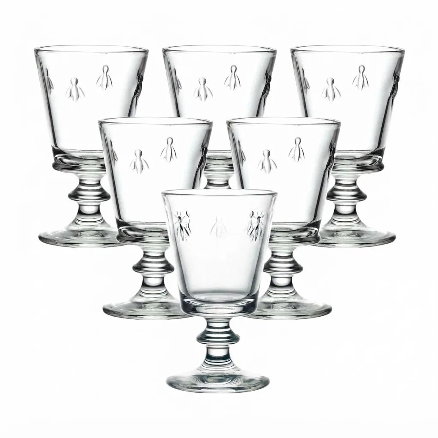 La Rochère Biene Abeille Weinglas 240 ml 6er Set