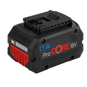 Bosch Professional ProCore 18V Akku 5.5 Ah, 18V Akku für Profi-Werkzeuge.