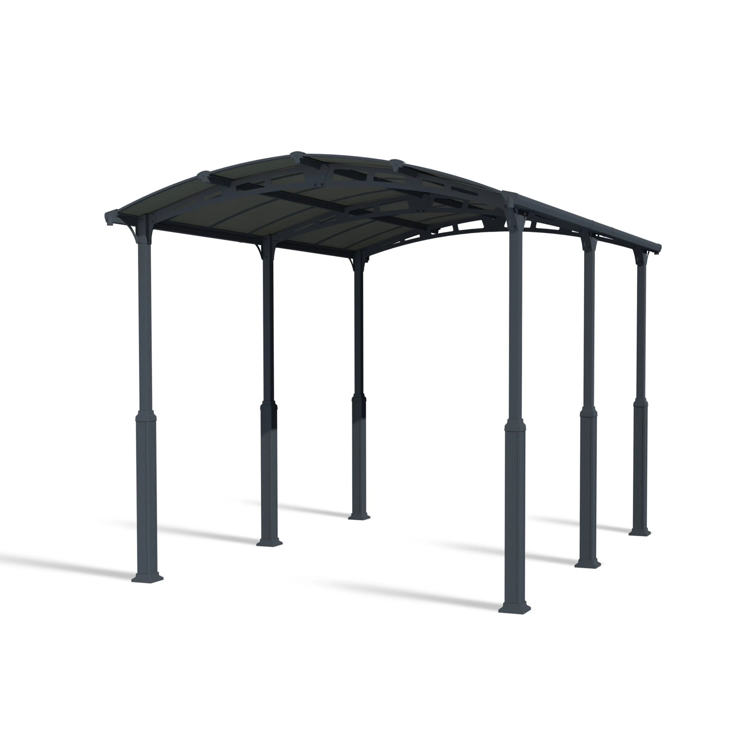 Canopia Carport Arcadia Alpine 5000 Anthrazit 360 cm x 500 cm