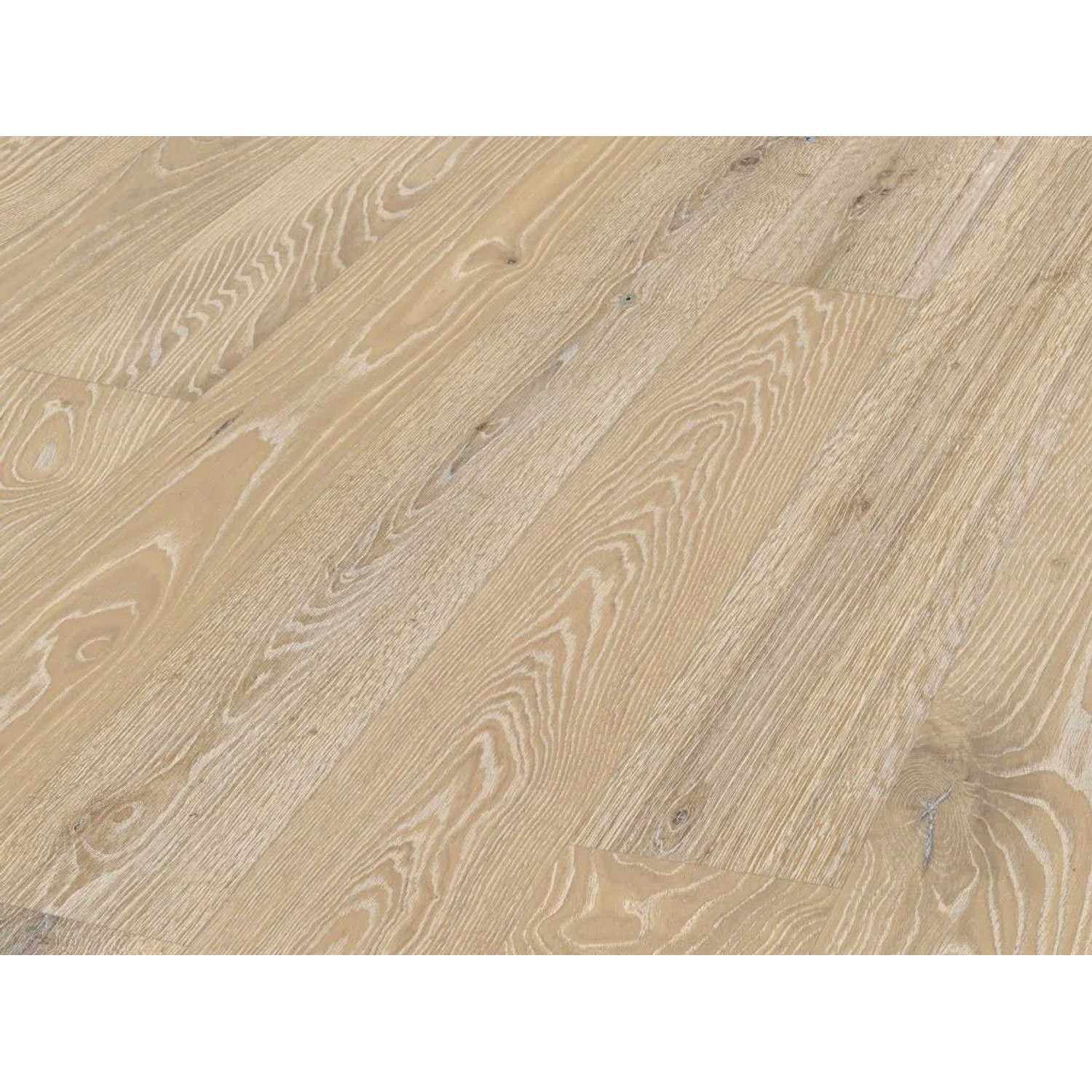 Meister Holzboden Natureflex HD 100 Eiche Lebhaft Leichtweiß Gekälkt 20016 Landhausdiele