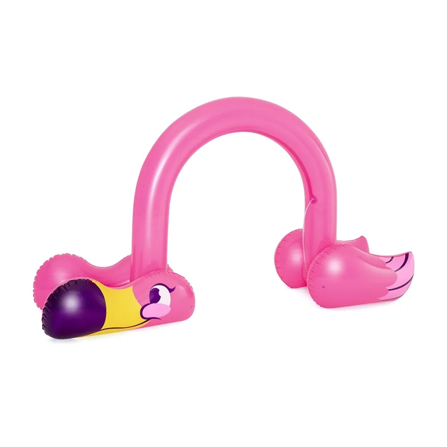 Bestway Jumbo Wassersprinkler Flamingo, aufblasbar, pink, für Gartenspaß im Sommer.