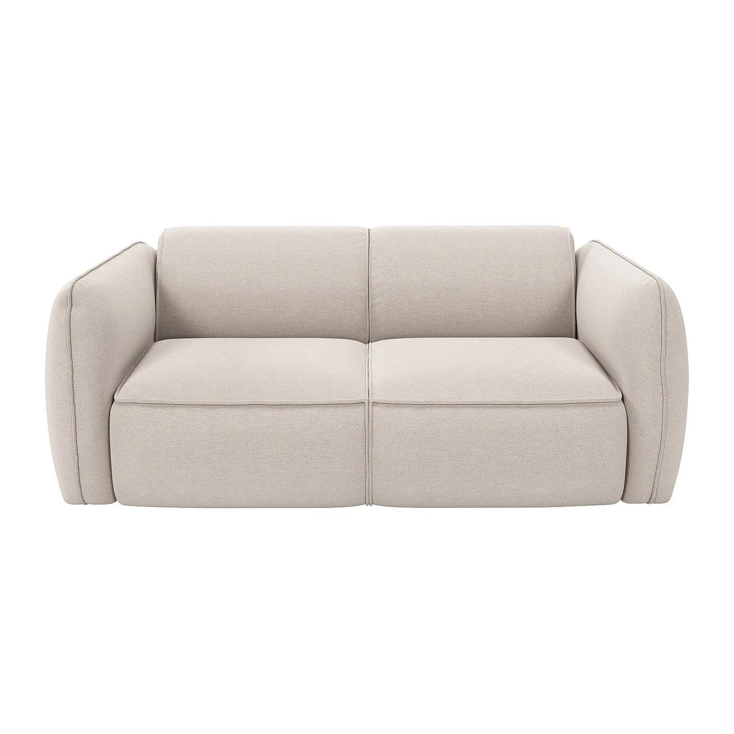Vente-unique Sofa Ohne Schlafmöglichkeit Camilio Beige 230 cm