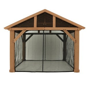 Westmann Moskitonetz 4er-Pack für Pavillon (320x220cm) aus Mesh-Gewebe.