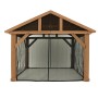 Westmann Moskitonetz 4er-Pack für Pavillon (320x220cm) aus Mesh-Gewebe.