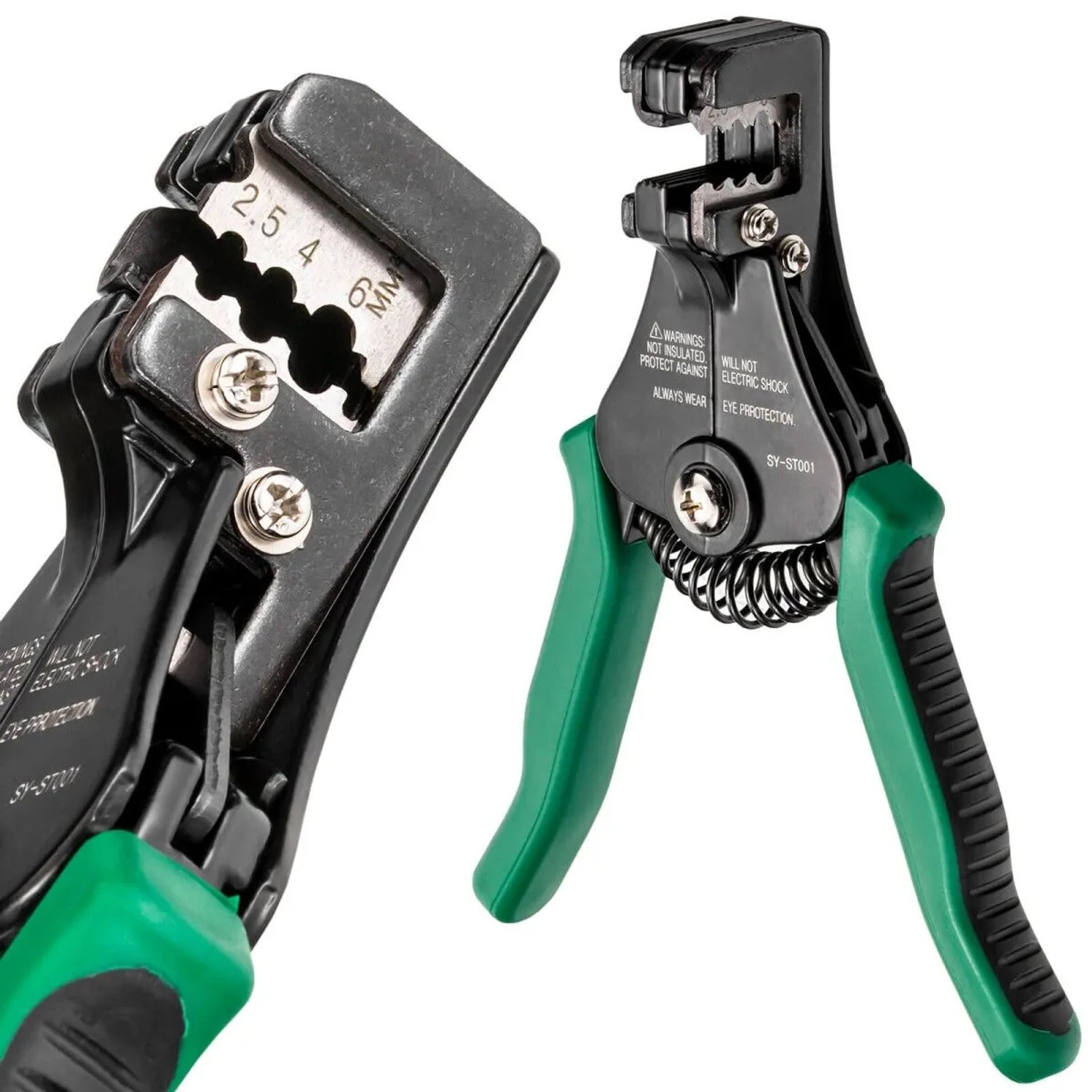 hb-digital Abisolierzange für Kabeladern 2,5/4,0/6,0mm² Solarkabel für Einfache Anwendung