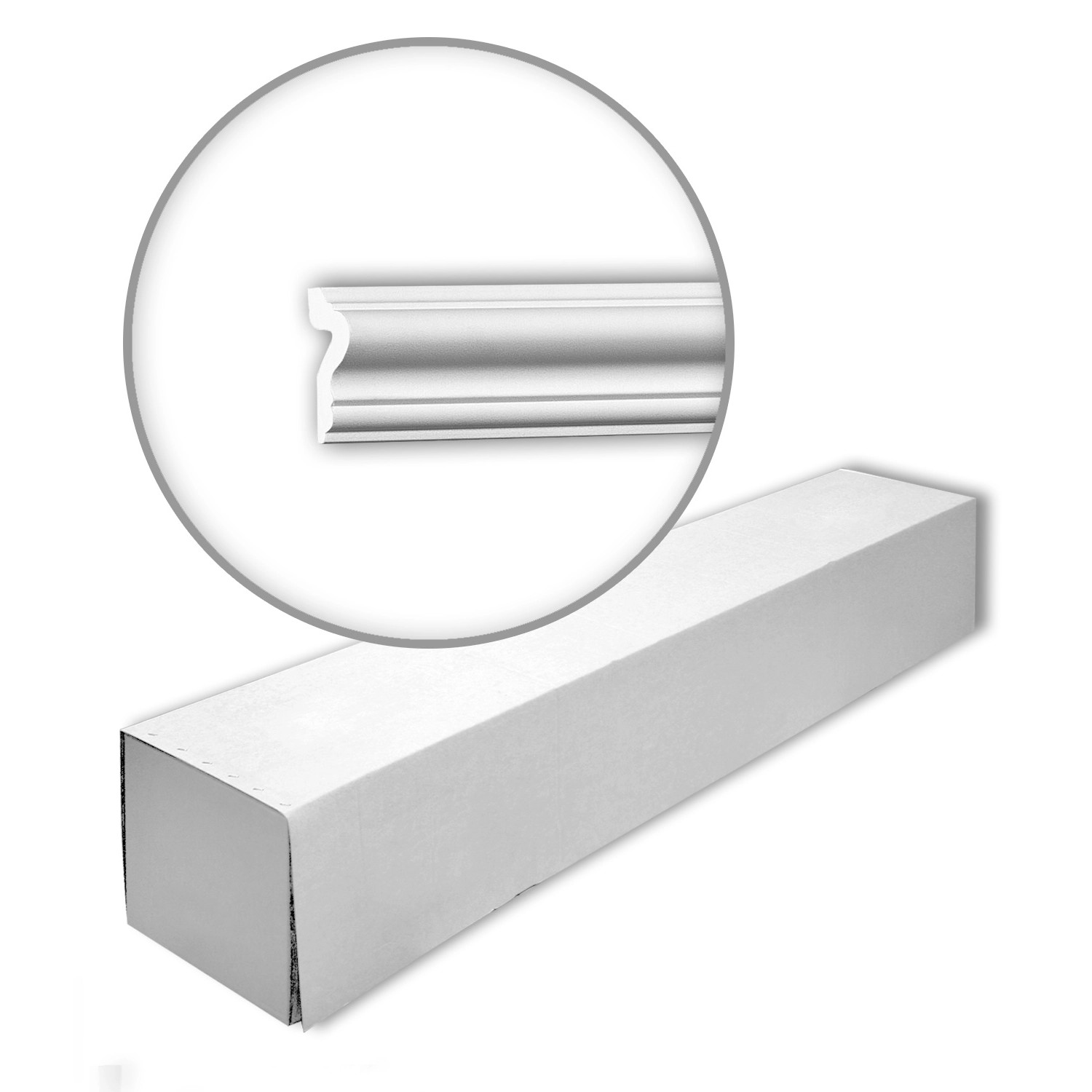 PROFHOME 651301 Wand- und Friesleisten 1 Karton Set mit 24 Zierleisten 48 m günstig online kaufen