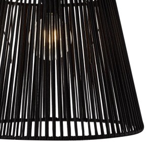 QAZQA Japandi Außen-Deckenleuchte mit Schwarzem Seil IP54 Jayla