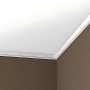 Eckleisten Set: 34 weiße Zierleisten (68 m) für Decke und Wand im Neo-Klassizismus Stil.