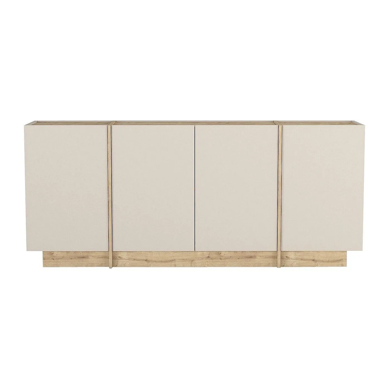 Vente-unique Sideboard Jeyani Beige  Naturfarben Hell 200 cm