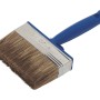 LUX Flächenstreicher Expert Lasur, 120 mm, mit helle Chinaborste und blauem Griff.