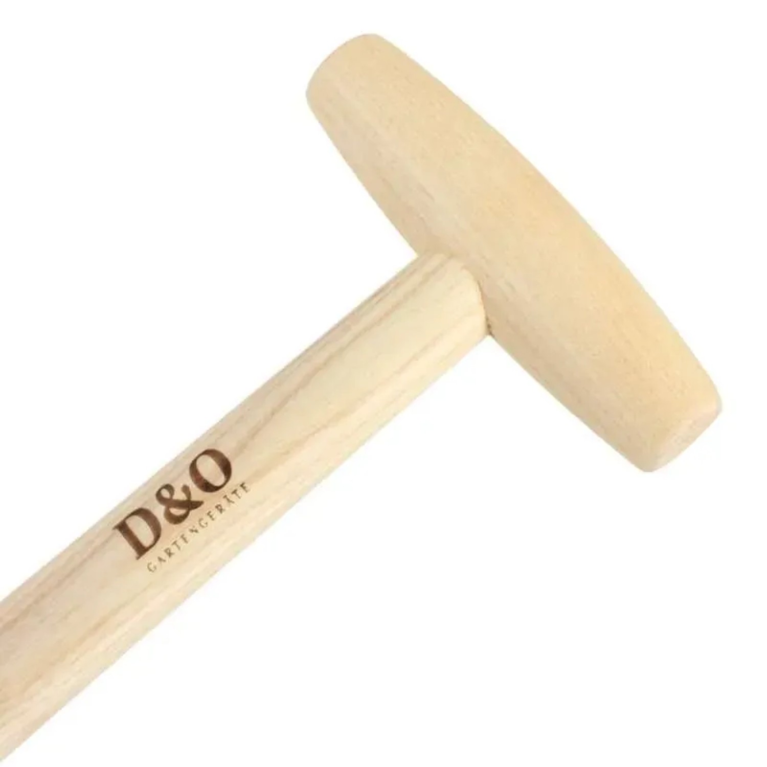 D&O Löwenzahnzieher mit T-Stiel (Esche, 40 cm) für Gartenarbeiten.