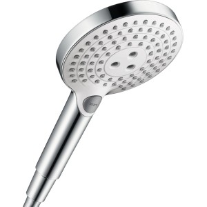 Hansgrohe Raindance Select S Handbrause 120, 3 Strahlarten, Weiß-Chrom.