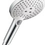 Hansgrohe Raindance Select S Handbrause 120, 3 Strahlarten, Weiß-Chrom.