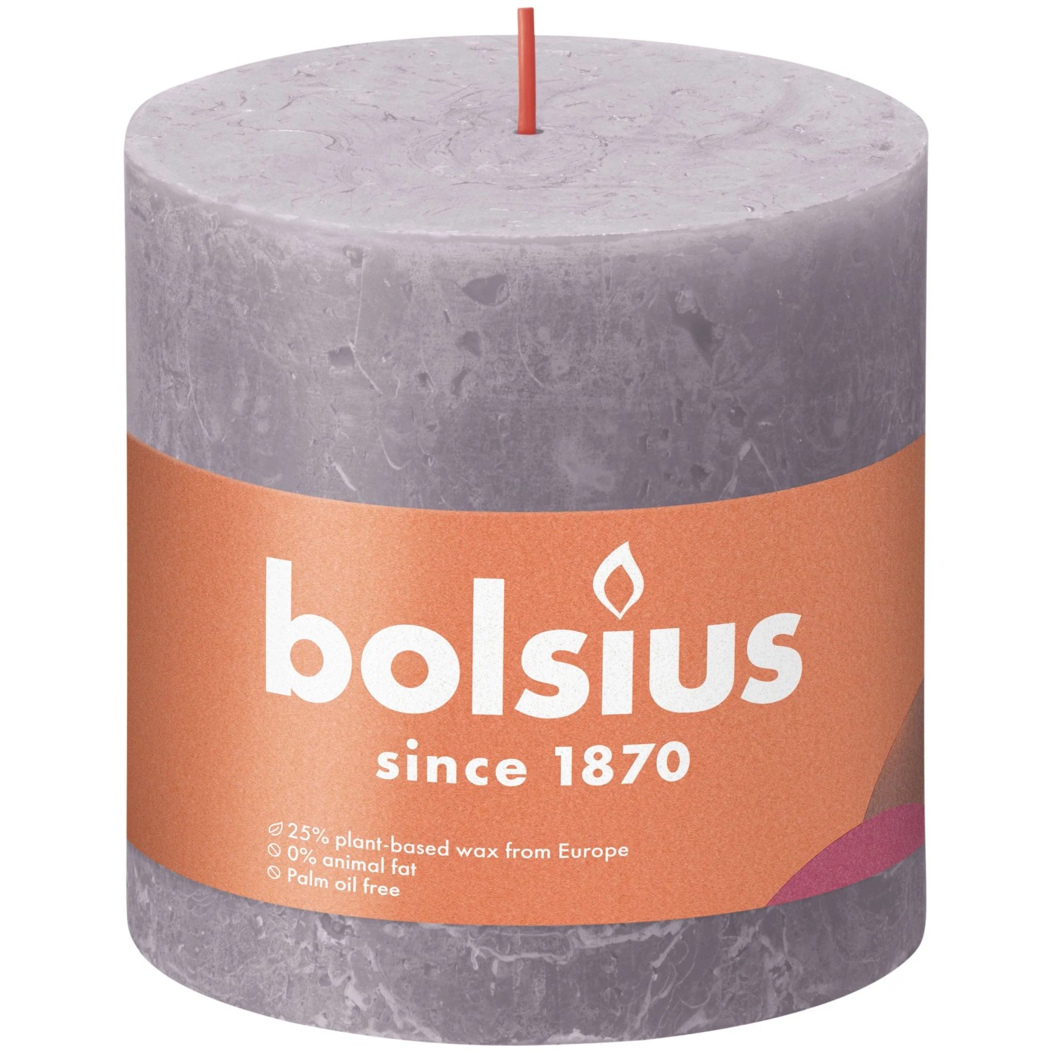 Bolsius Stumpenkerze Shine 100 x 100 mm Gefrorener Lavendel kaufen bei OBI