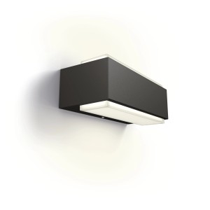 Moderne Philips LED Außenwandleuchte Stratosphere, anthrazit, für stimmungsvolle Up/Down Beleuchtung.