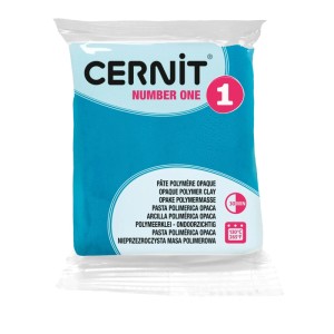 Cernit Modelliermasse Number One 56 g Türkis