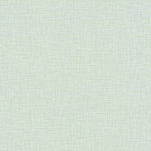 Livingwalls Tapete in Mintgrün mit Leinen-Optik für Wohnraum, 53cm breit.